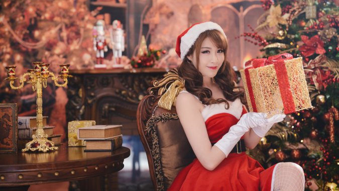 ʥ�����ˣ�Ů����װ�磬2022��ʥ���� ģ�أ�4K������ͼƬ