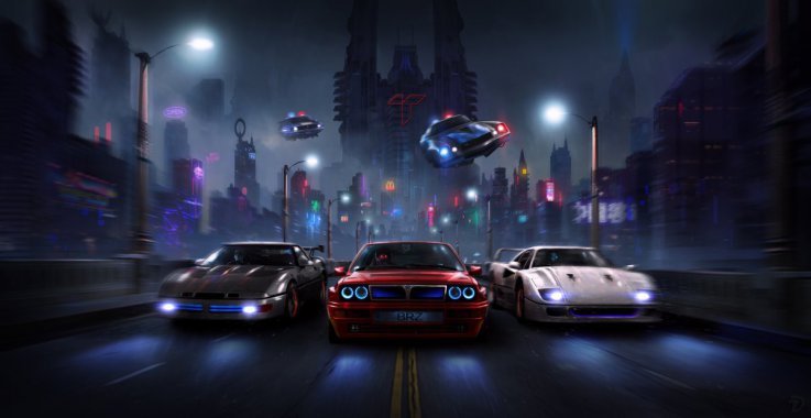 Racers Night Chase 4kͼƬ