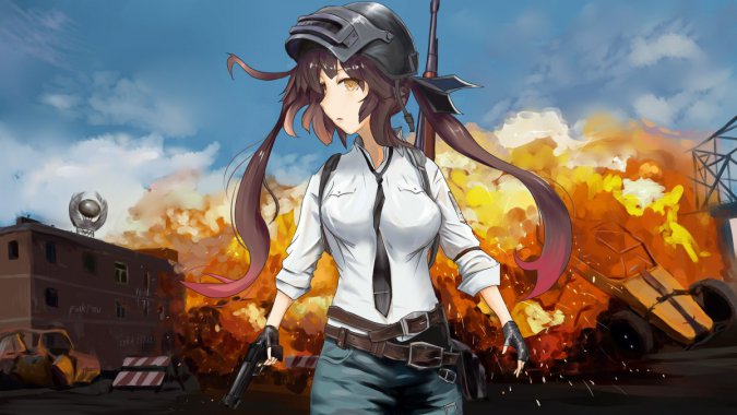 ������������(PUBG) ������ɱ֮M14 4k��ϷͼƬ