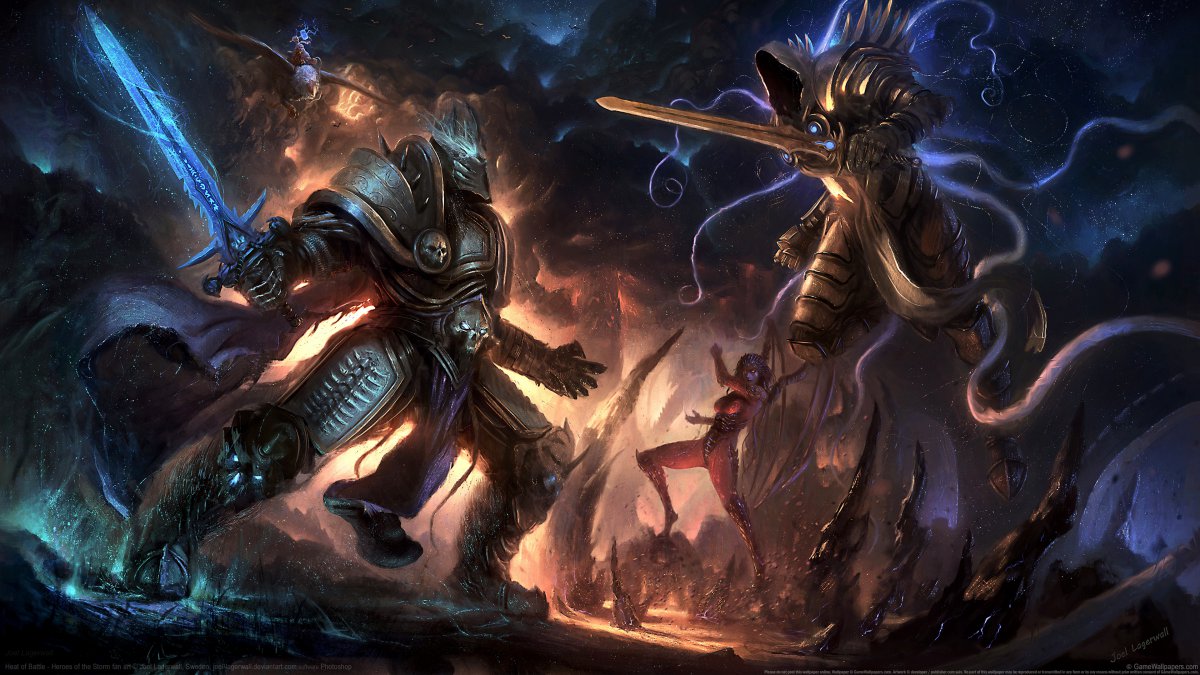 Heroes of the Storm fan art Ϸԭ4kͼƬ