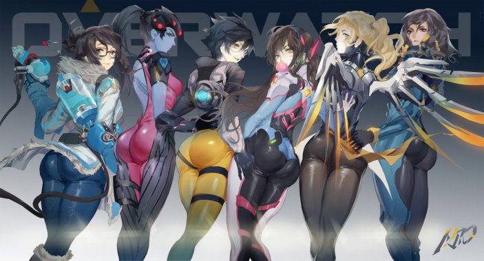 Overwatch �����ȷ� ΢ЦŮ��5k ��������ͼƬ