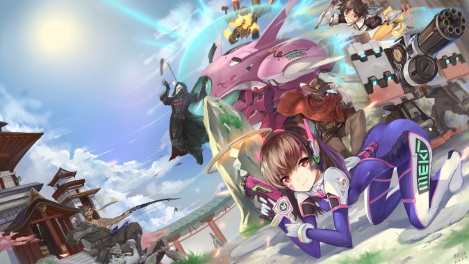 �������ȷ桷 D.Va Genji Hanzo McCree Reaper Torbj&amp;ouͼƬ