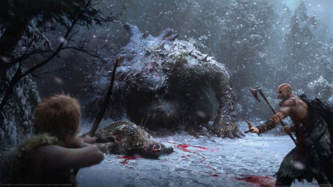 սGod of War 2017ѩ  4KͼƬ