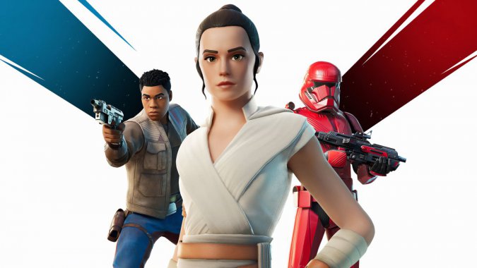 ��Fortnite X Star Wars����֮ҹX�����ս��4KͼƬ