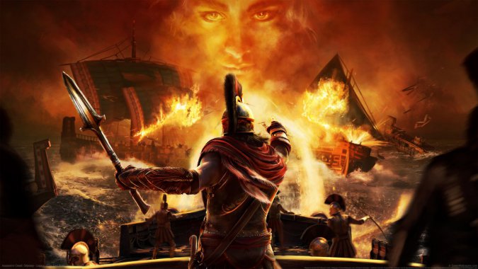 ���̿�����:�µ���/Assassin��s Creed Odyssey�� 4k��ϷͼƬ