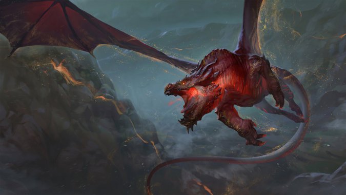 ��Wizards Of The Coast Flame Past Dragon��2020 4K��ϷͼƬ