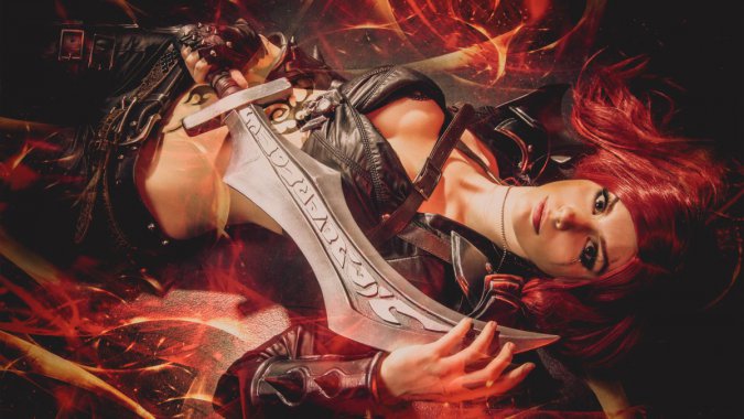 ��Ӣ�����ˡ���cosplay ����֮��-�������ȣ�4K��ϷͼƬ