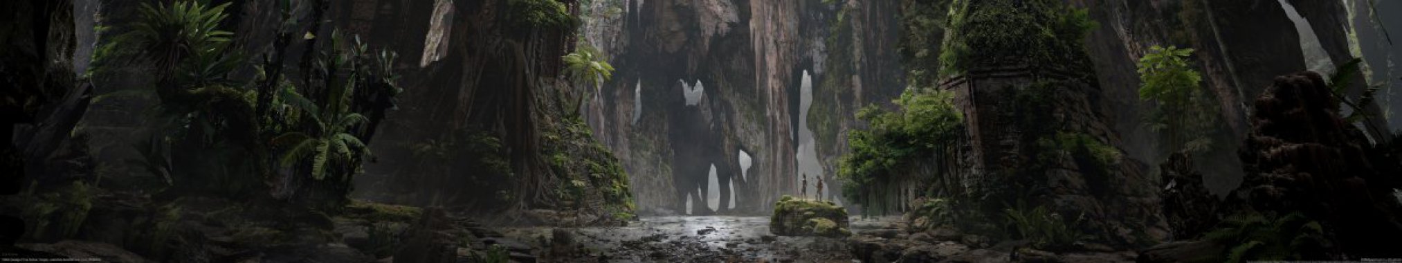 ���� ɽ�� ���� �� ʯ�� 8k��Ϸ7680x1440ͼƬ