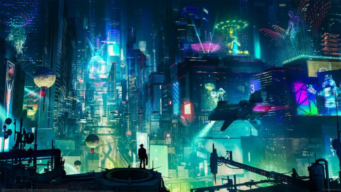 ��Cyberpunk City��by:Artur Sadlos 4kͼƬ