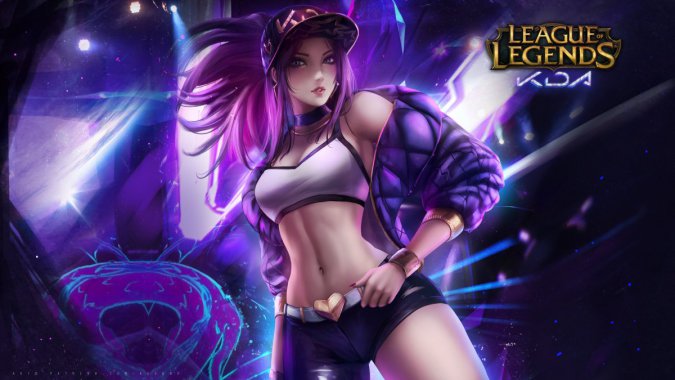 KDA Akali Ӣ4kͼƬ