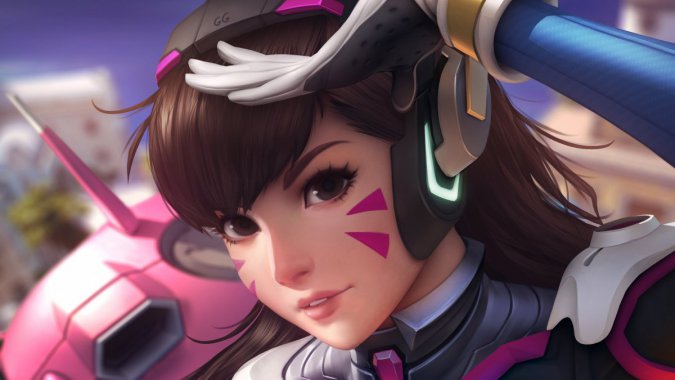 2022�꣬Dva�����ȷ棬��Ϸ��4K������ͼƬ
