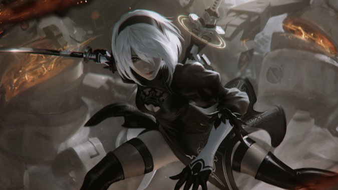 �������е��Ԫ�� 2B ���� 4K��Ϸ����ͼƬ