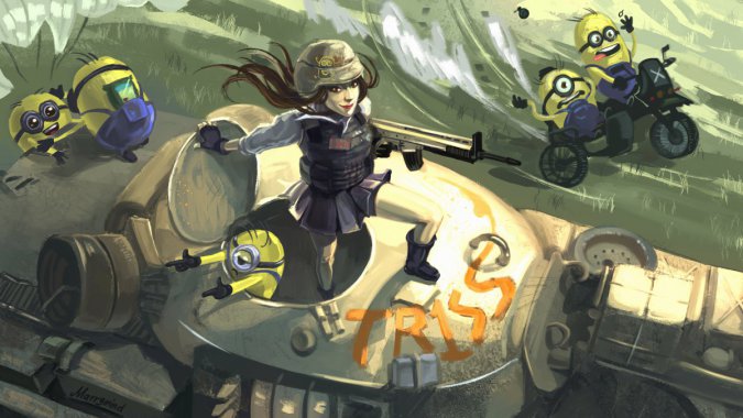 ����������-PUBG��̹�� С���� Ů�� 4KͼƬ