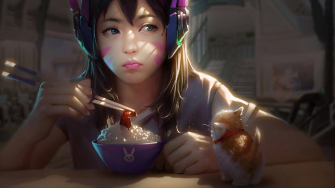 �������ȷ桷D.VA �Է� ���� è 4KͼƬ