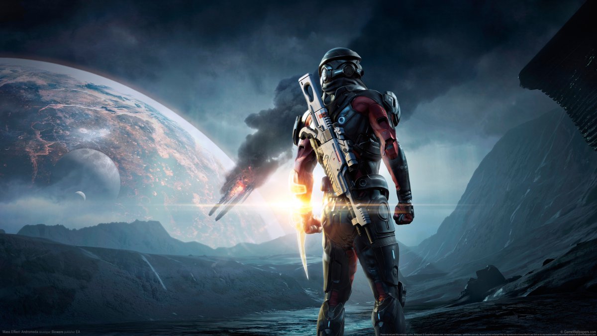 ЧӦ:Ů Mass Effect Andromeda ½ ǹ 4KͼƬ