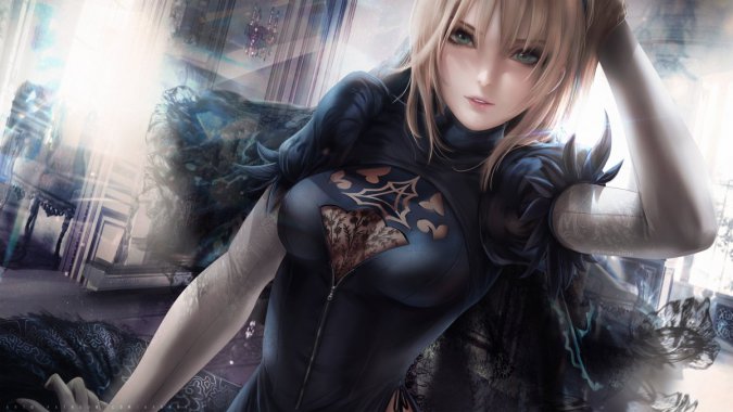 ��Fate/stay night�� Saber  4K������ϷͼƬ