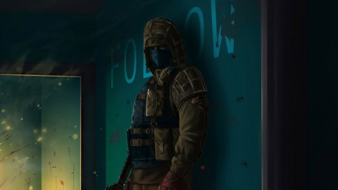���ʺ�����Χ��-Tom Clancy&amp;#039;s Rainbow Six��ǽ ��ͼƬ