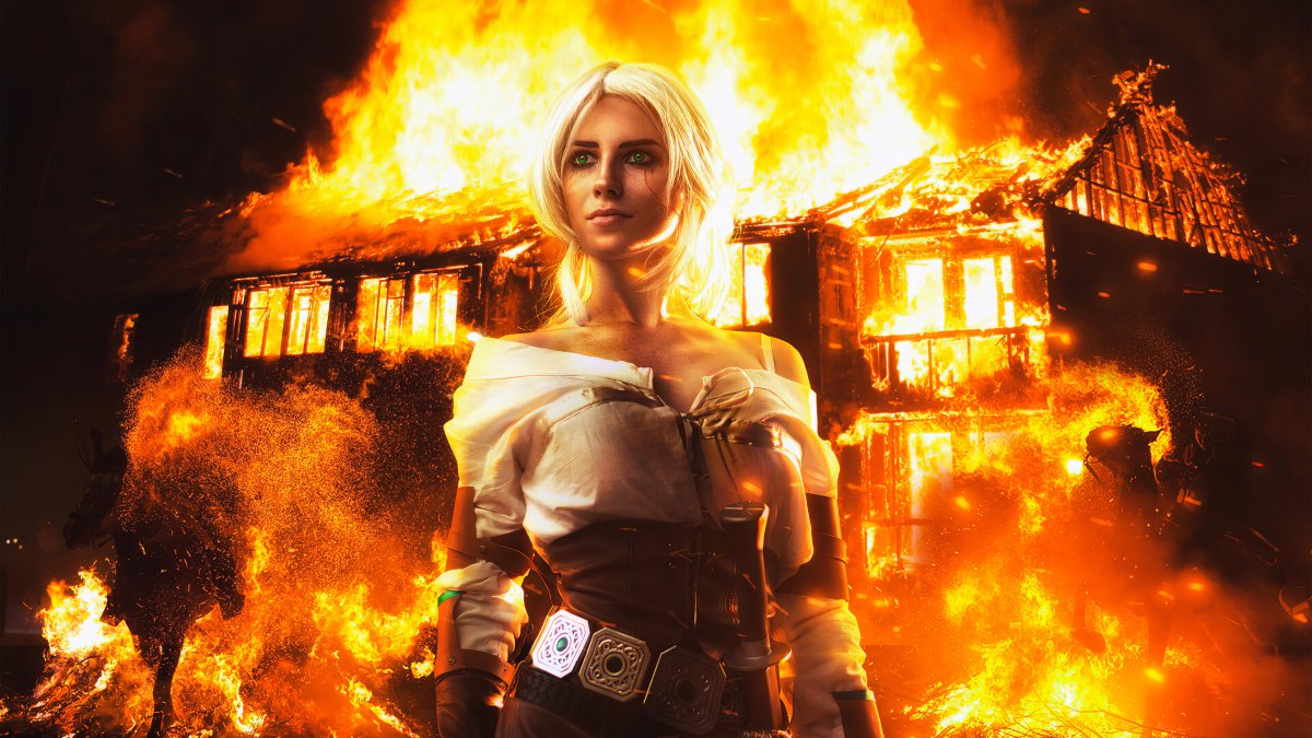 ʦ3(The Witcher 3 Wild Hunt)Ciri 4kϷͼƬ