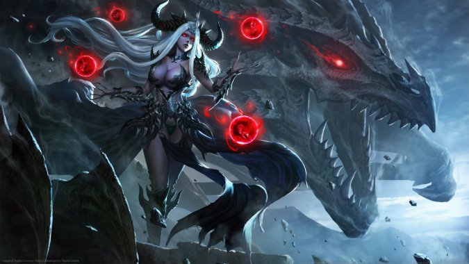 League of Angels 2 Ů������2�Ը�Ů��4k��ϷͼƬ