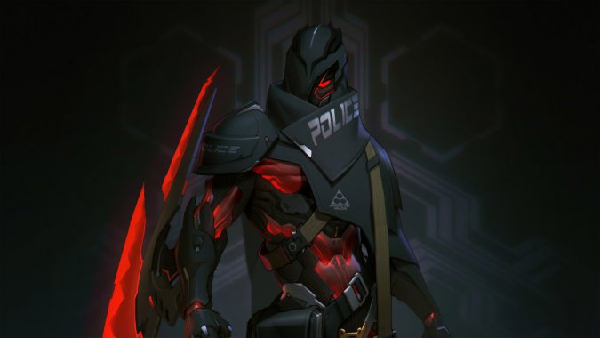 ����˵�Ծ��� Arena Of Valor����Police 4K��ϷͼƬ