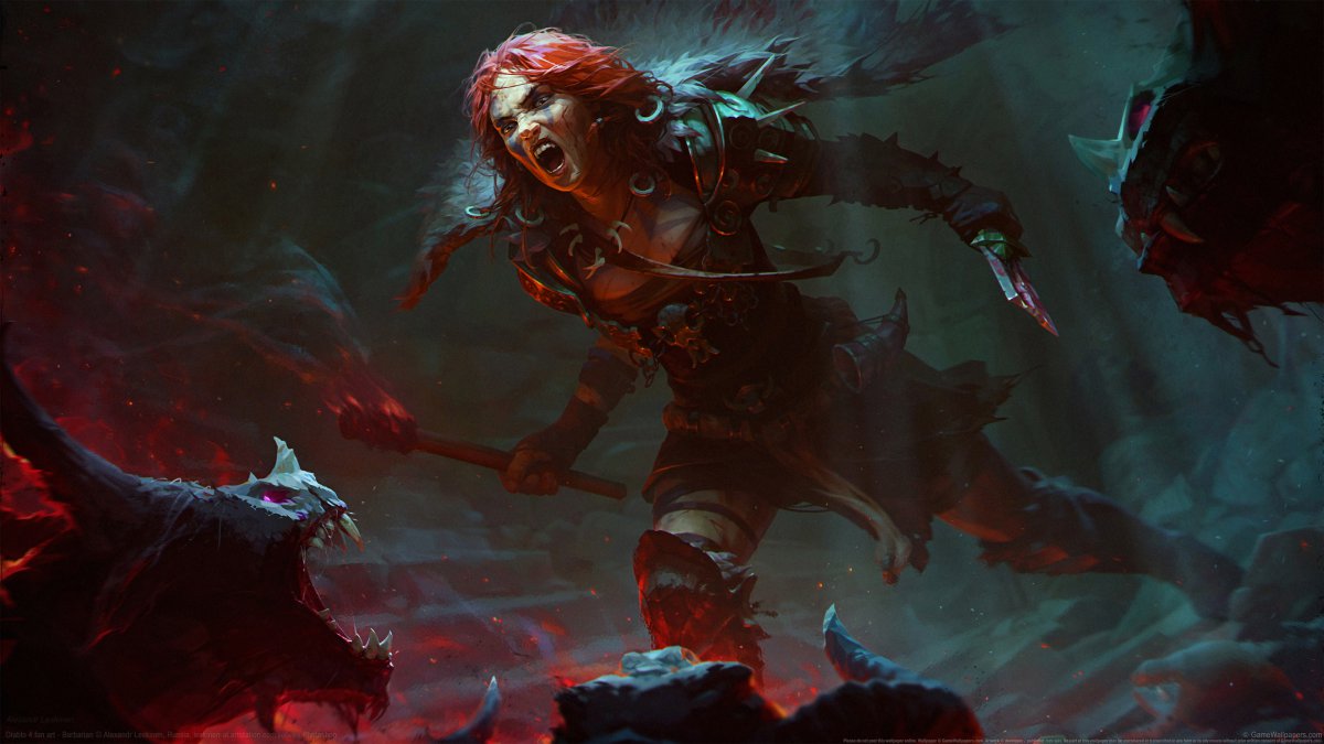 ƻ4-Diablo 4췢Ů Ұ 4KͼƬ