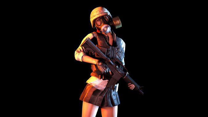 Pubg Girl ���������Լ�8k7680x4320ͼƬ