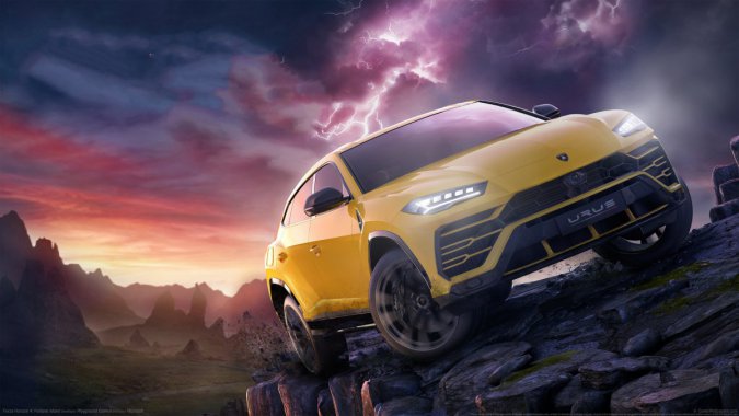��Forza Horizon 4: Fortune Island�����޾��� ��ƽ��4���ص�4kͼƬ