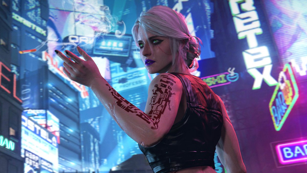 2022Ciri Cyber&#8203;&#8203;punk2077ƵͼƬ