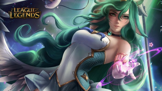 lol��֮�ػ���������Star Guardian Soraka Ӣ������4kͼƬ