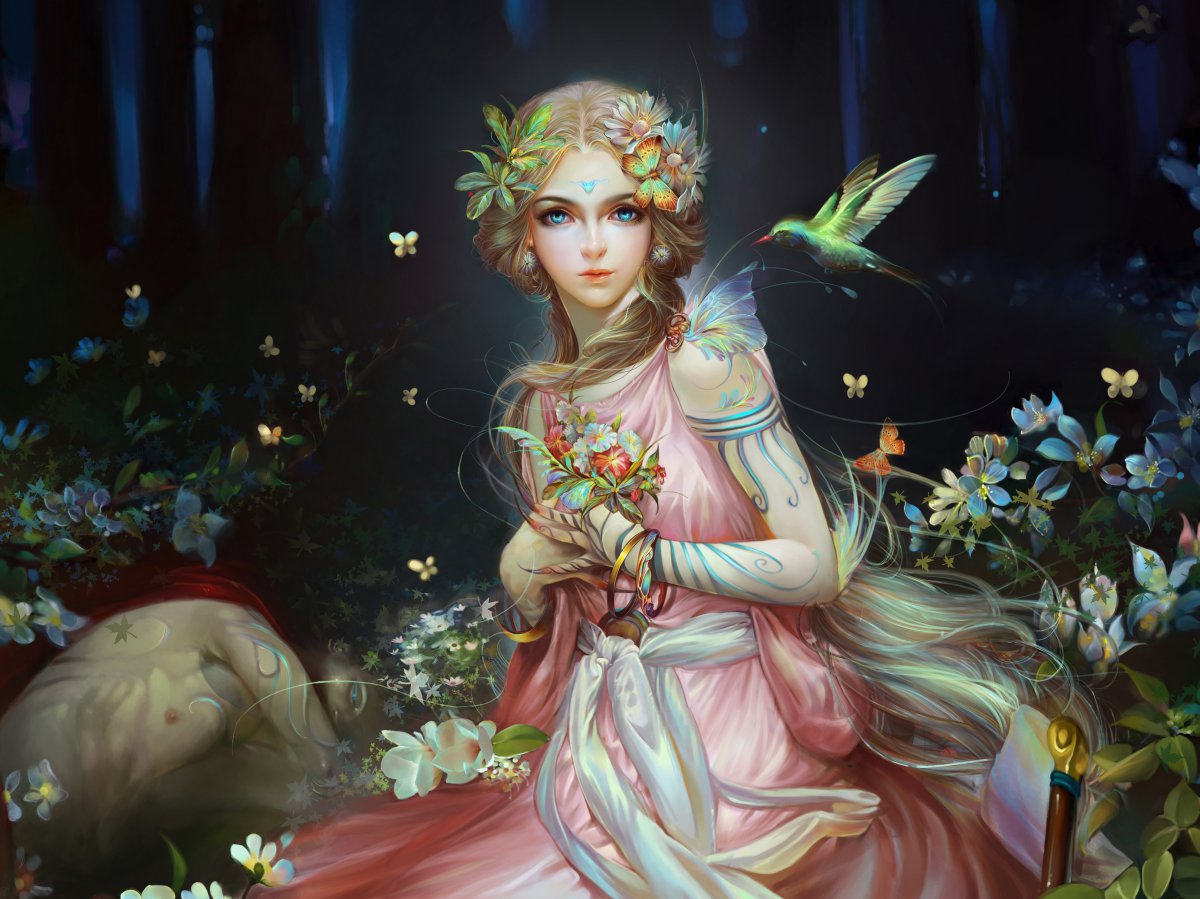ɭ,Ů,Ư,Fairy,,Ψ4kͼƬ