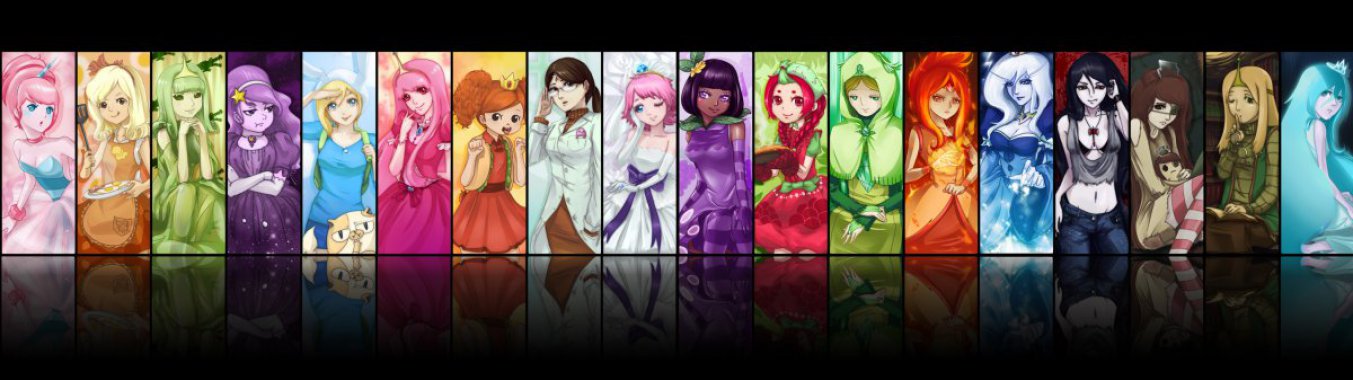 ðյĹAdventure Time Princesses 3840x1ͼƬ