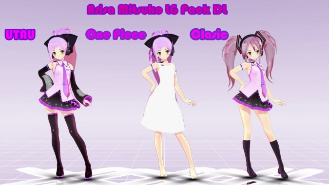 MMD Arisa Mitsuko LG Pack DL ɰͼƬ