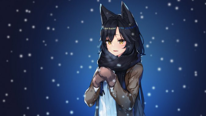 ѩ���Ů��4K����ͼƬ