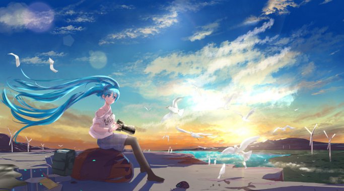 ��� �� �� VOCALOID Ů�� ����δ�� ����Ԫ����4KͼƬ