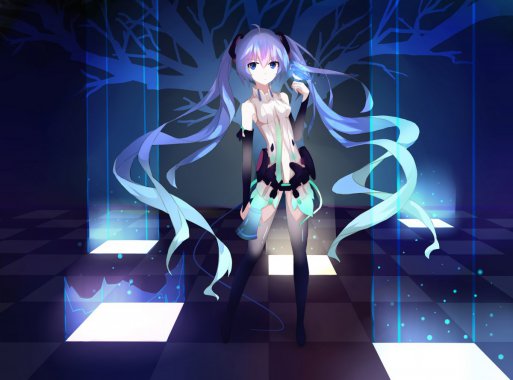 VOCALOID ����δ�� �� �� Ů�� 4K����ͼƬ