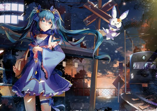����δ��miku ��·�羰 4k����ͼƬ