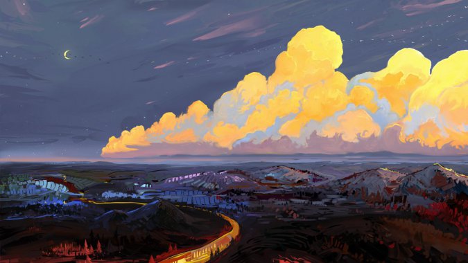 ��ɫ�Ʋ廭4kͼƬ