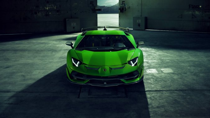 ��ɫ��������Aventador SVJͼƬ