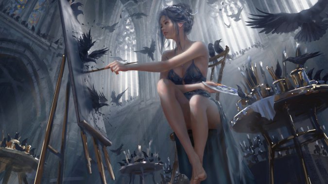 ������Ů�廭ͼƬ