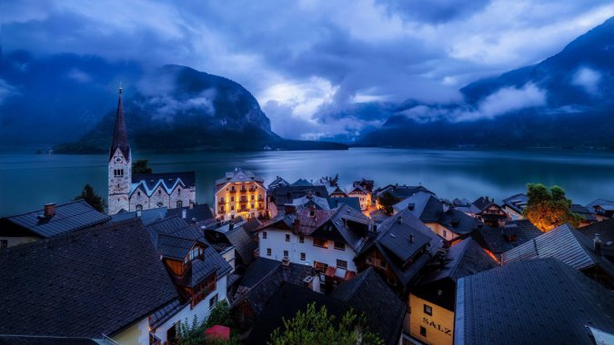 ʩغϣHallstatt ׯ ͼƬ