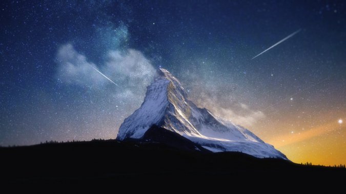 ɽ ҹ�� ���� 4k�羰ͼƬ