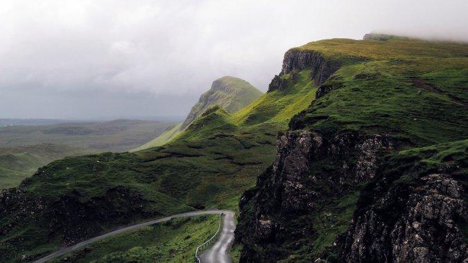 ��������ɫ��ɽ��·���糿��������ƬͼƬ