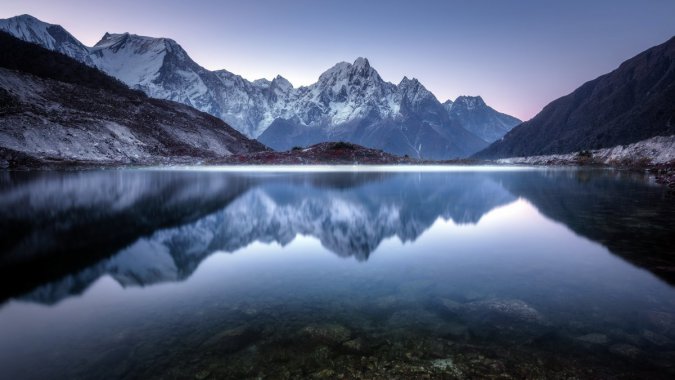 �Ჴ����ѩɽ���������䣬2021���羰��4K����ӰͼƬ