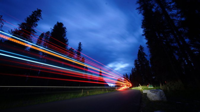 ҹ����ɭ�֣���ʱ���ع⣬HDR����ӰͼƬ