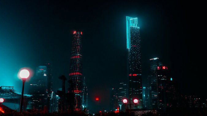 ҹ���ĳ��и�¥����ͼƬ