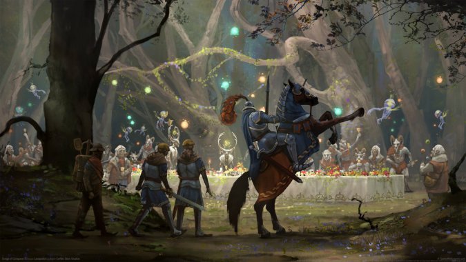 ����ģ��ɽ�� ����֮��Songs of Conquest 4k��ϷͼƬ