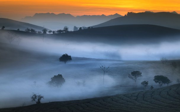 ����ɽ ��԰ �糿 �� 5k�羰ͼƬ