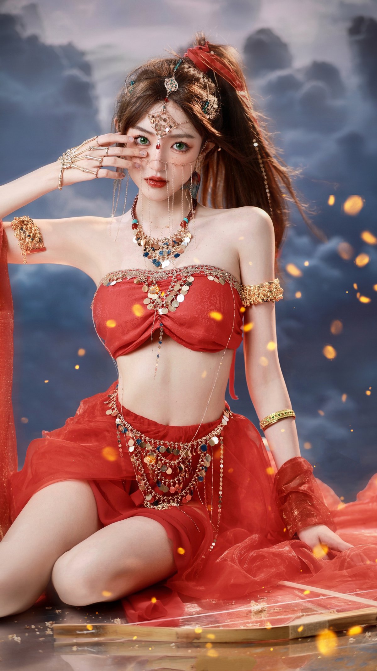 cosplay cosŮ ɫȹΨ4kֻֽ2160x3840ͼƬ