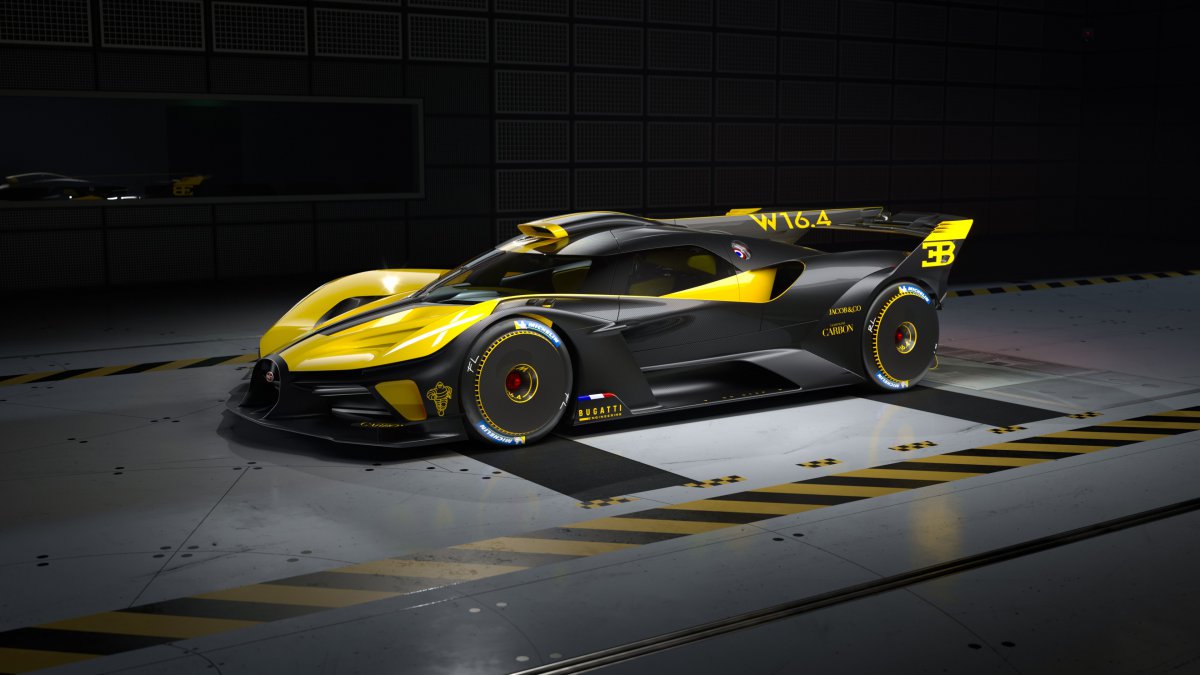 Bugatti Bolide ӵ ڻɫܳ4kֽͼƬ