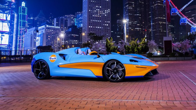 2021 mclaren elva gulf theme ܳ5kֽ5120x2880